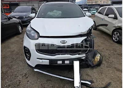 Photo 1 of 15: 2017 Kia Sportage, VIN KNAPN813DHK241218 — Korean insurance auction