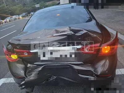 Photo 1 of 7: 2015 Infiniti Q50 2.2d — Korean insurance auction