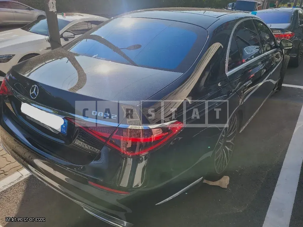 Photo 2 of 9: 2022 Mercedes-Benz S580 4Matic, VIN W1K6G7GBXNA132194 — Korean insurance auction