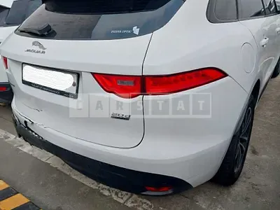 Photo 1 of 26: 2018 Jaguar F-Pace 20d, VIN SADCA2BN8JA297730 — Korean insurance auction