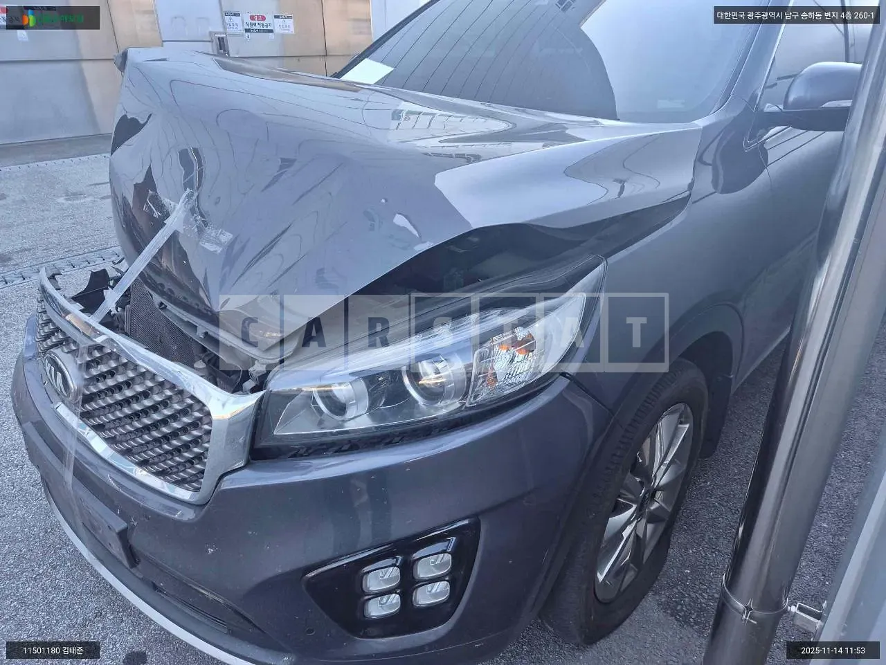 Photo 2 of 11: 2016 Kia Sorento, VIN KNAPK81BBGA248310 — Korean insurance auction