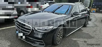 Photo 1 of 12: 2021 Mercedes-Benz S500 4Matic — Korean insurance auction