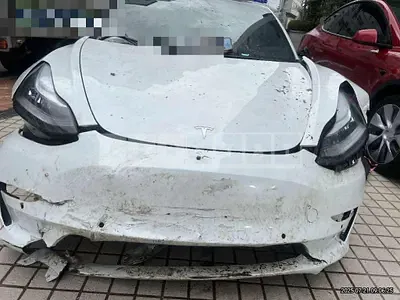 Photo 1 of 37: 2020 Tesla Model 3 Long Range — Korean insurance auction