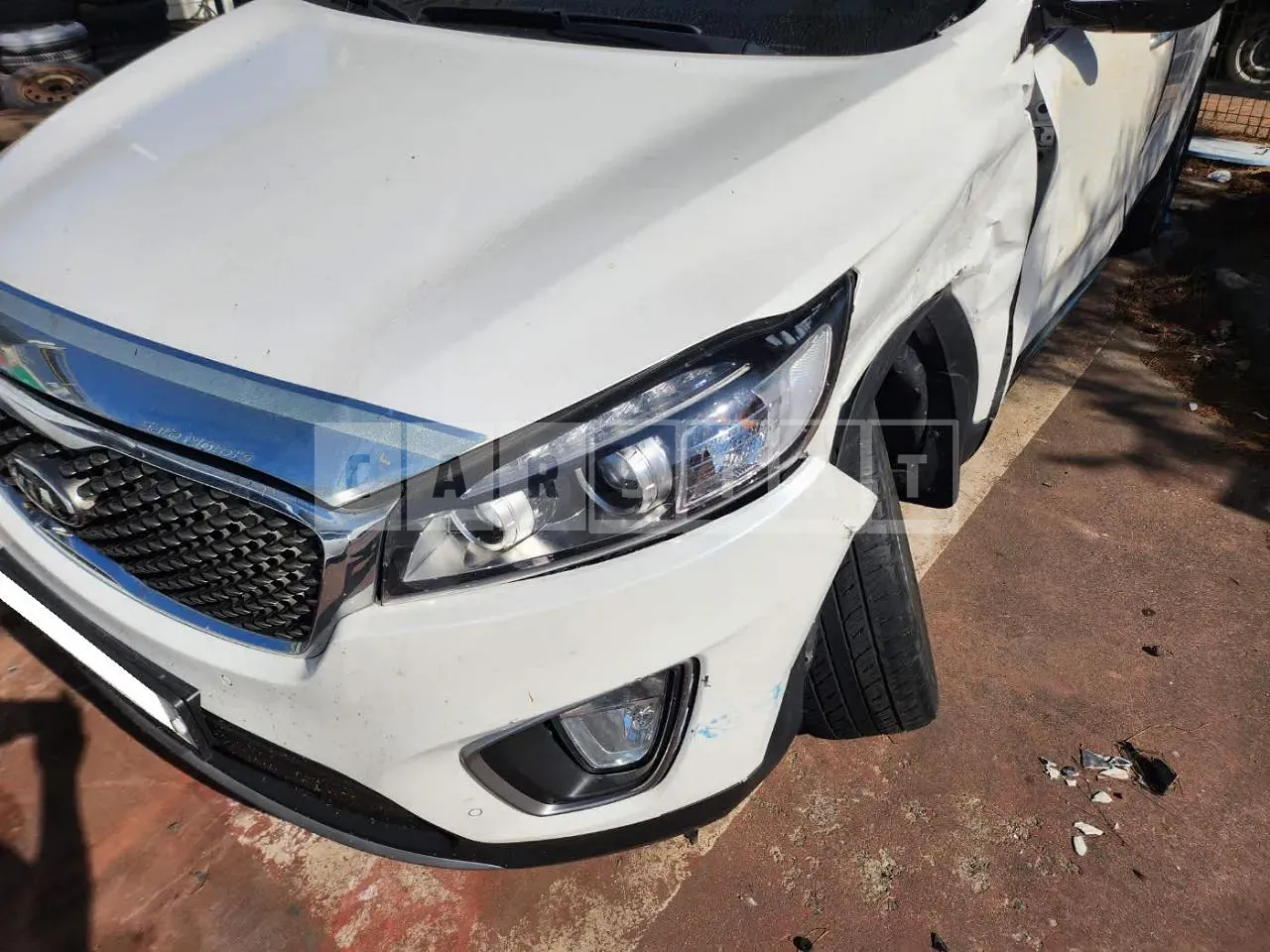 Photo 2 of 16: 2016 Kia Sorento /Sorrento, VIN KNAPH81ABGA243850 — Korean insurance auction