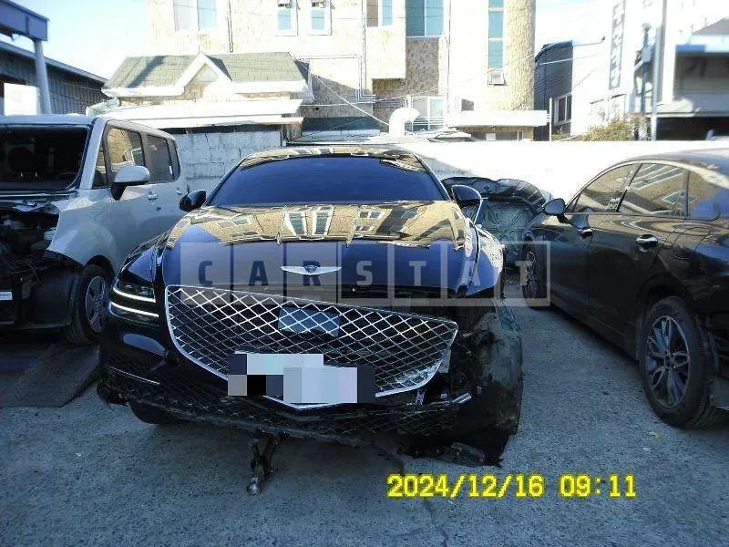 Photo 2 of 108: 2020 Genesis G80, VIN KMTGB41CBMU009208 — Korean insurance auction