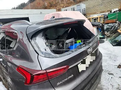 Photo 1 of 11: 2019 Hyundai Santa Fe TM 2.0, VIN KMHS381BBKU163688 — Korean insurance auction