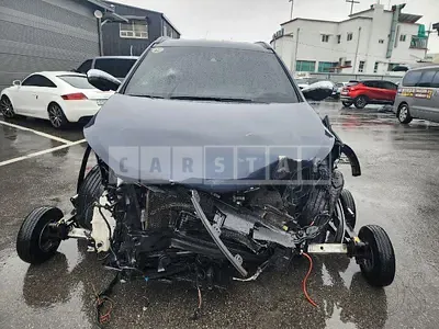 Photo 1 of 19: 2018 Hyundai Santa Fe, VIN KMHSW81UBJU809847 — Korean insurance auction
