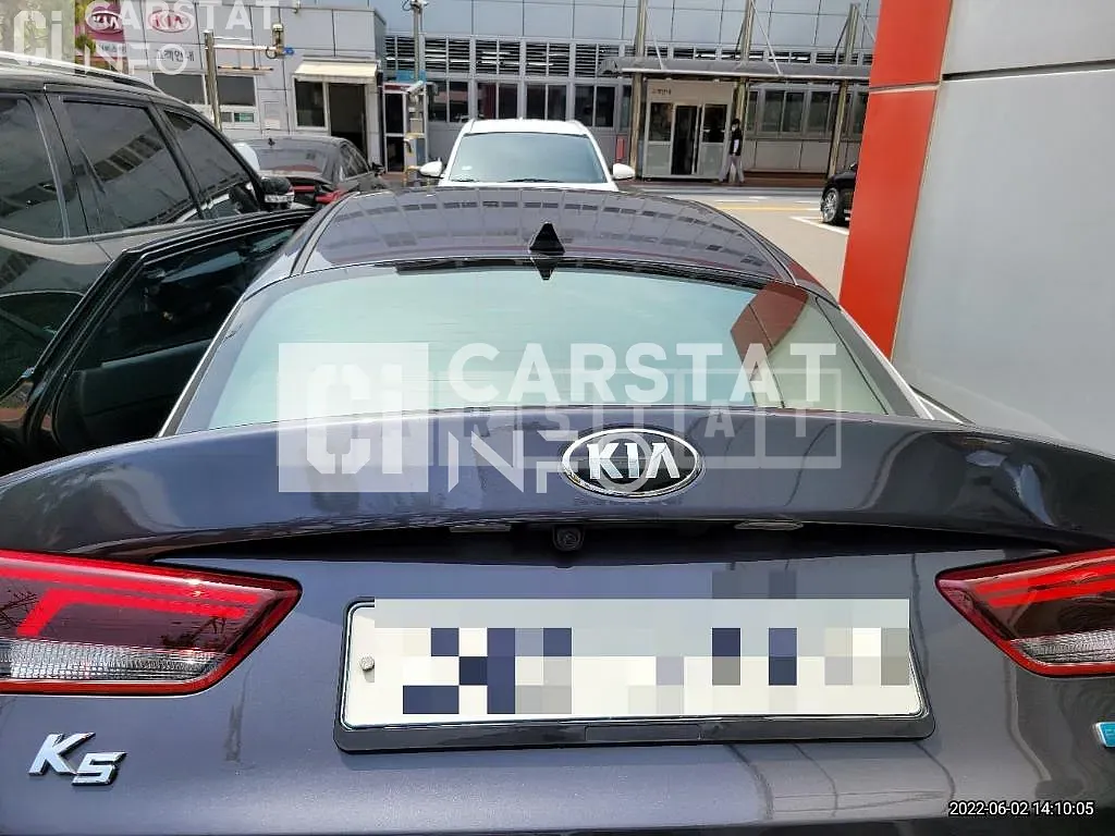 Photo 2 of 21: 2018 Kia K5 2.0 (Hybrid), VIN KNAGT41EBKA032127 — Korean insurance auction