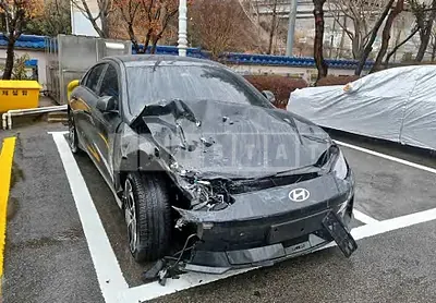 Photo 1 of 50: 2023 Hyundai Modern Ionic 6, VIN KMHM341AFPA000687 — Korean insurance auction