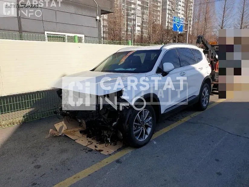 Photo 2 of 9: 2018 Hyundai Santa Fe 2.0 (Diesel), VIN KMHS281BBKU070687 — Korean insurance auction