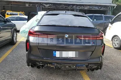 Photo 1 of 22: 2021 BMW X6 M Competition, VIN WBSCY0102M9F68025 — Korean insurance auction