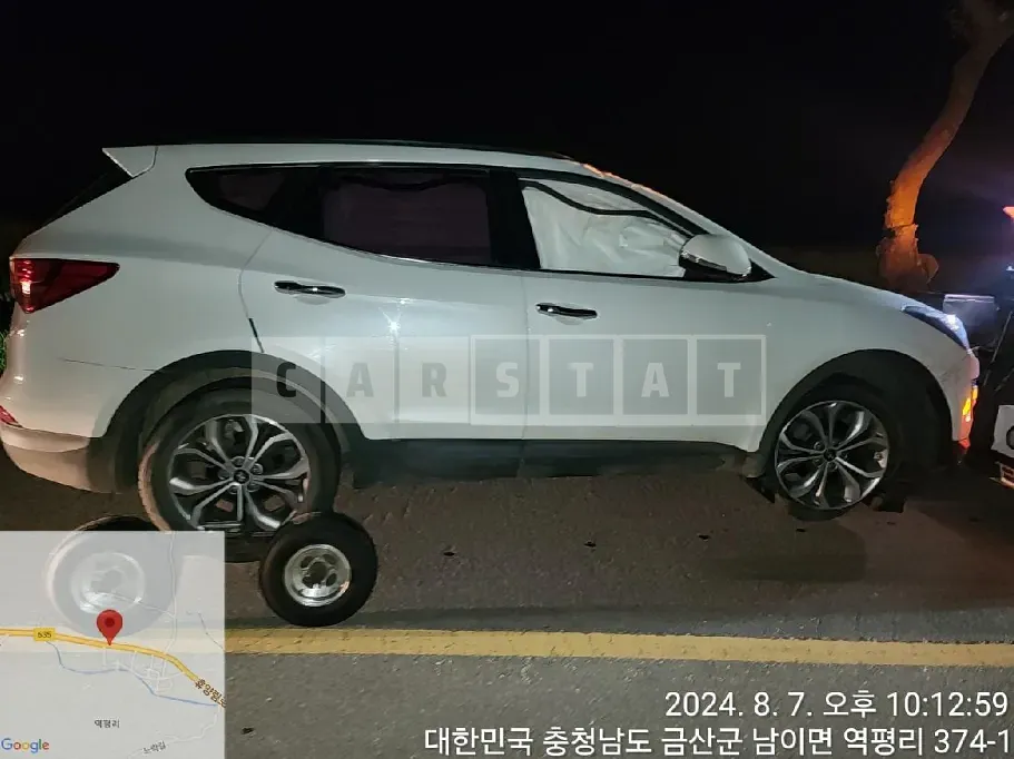 Photo 2 of 18: 2015 Hyundai Santa Fe — Korean insurance auction