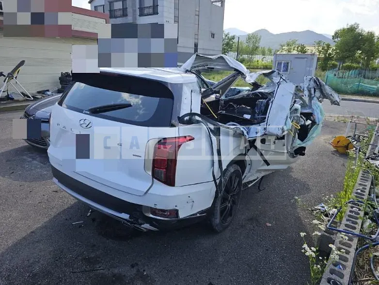 Photo 2 of 7: 2020 Hyundai Palisade 2.2 (4WD) — Korean insurance auction