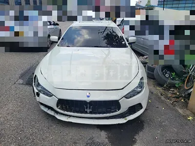 Photo 1 of 7: 2015 Maserati Ghibli Diesel, VIN ZAM57TSA2G1169185 — Korean insurance auction
