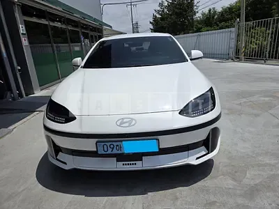 Photo 1 of 14: 2022 Hyundai IONIQ 6, VIN KMHM341AFPA010977 — Korean insurance auction