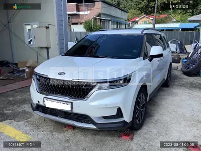 Photo 1 of 15: 2020 Kia Carnival, VIN KNHNB37BBMS028353 — Korean insurance auction