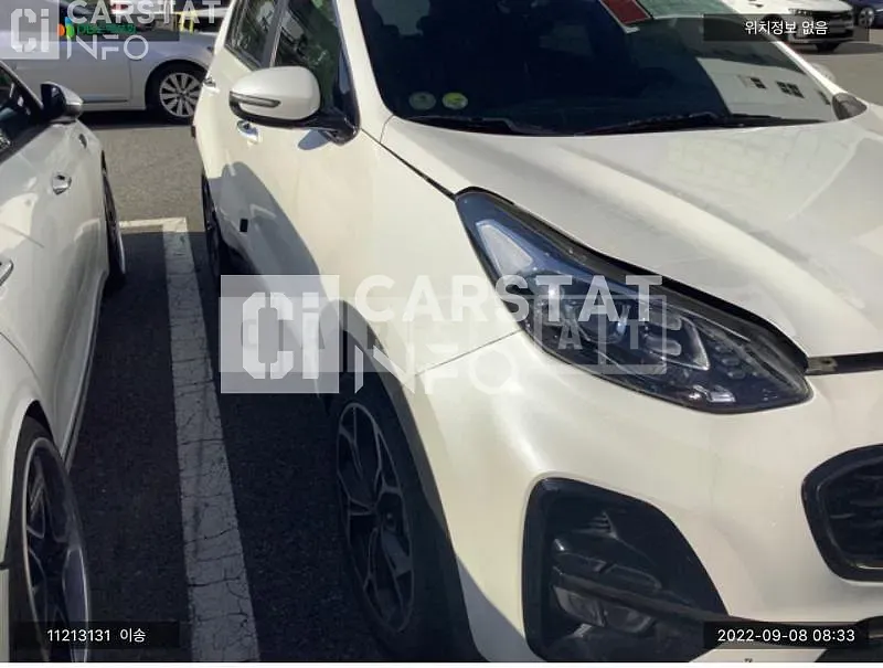 Photo 2 of 8: 2018 Kia Sportage, VIN KNAPN813BKK583628 — Korean insurance auction