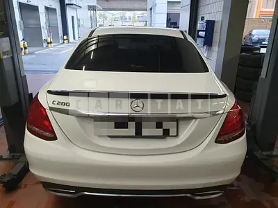 Photo 1 of 16: 2017 Mercedes-Benz C200, VIN WDDWF4CB1HF509090 — Korean insurance auction