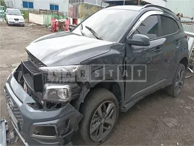 Photo 1 of 25: 2019 Hyundai Kona, VIN KMHK4815GKU387758 — Korean insurance auction
