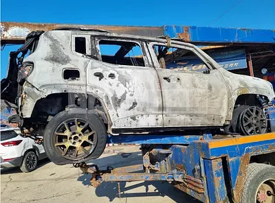 Photo 1 of 4: 2019 Jeep Zip Renegade 2.4, VIN 1C4BU0000KPK74159 — Korean insurance auction