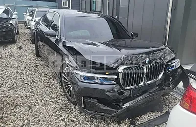Photo 1 of 15: 2021 BMW 730Ld xDrive, VIN WBA7J4108MCG52452 — Korean insurance auction