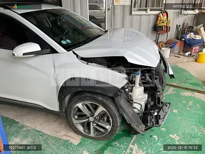 Photo 1 of 8: 2018 Hyundai Kona, VIN KMHK4815GJU246047 — Korean insurance auction