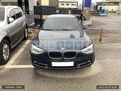 Photo 1 of 10: 2015 BMW 118d, VIN WBA1C1101FJ839848 — Korean insurance auction