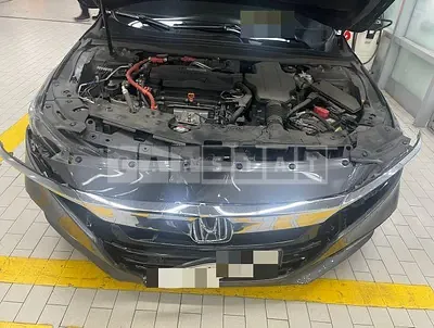 Photo 1 of 43: 2019 Honda Accord Hybrid, VIN 1HGCV3690KA512818 — Korean insurance auction