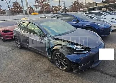 Photo 1 of 10: 2021 Tesla Model 3 LongRange — Korean insurance auction