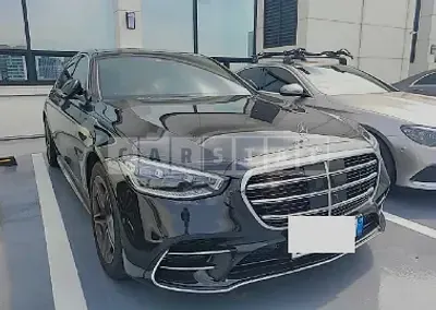 Photo 1 of 9: 2022 Mercedes-Benz S400d 4Matic, VIN W1K6F3DB7NA113246 — Korean insurance auction