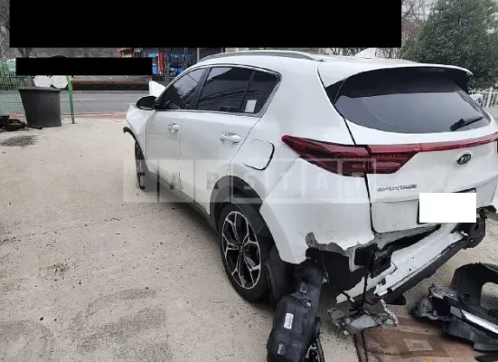 Photo 2 of 5: 2019 Kia Sportage, VIN KNAPR813BKK557772 — Korean insurance auction