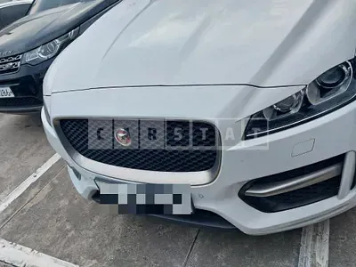 Photo 1 of 26: 2018 Jaguar F-Pace 20d, VIN SADCA2BN8JA297730 — Korean insurance auction