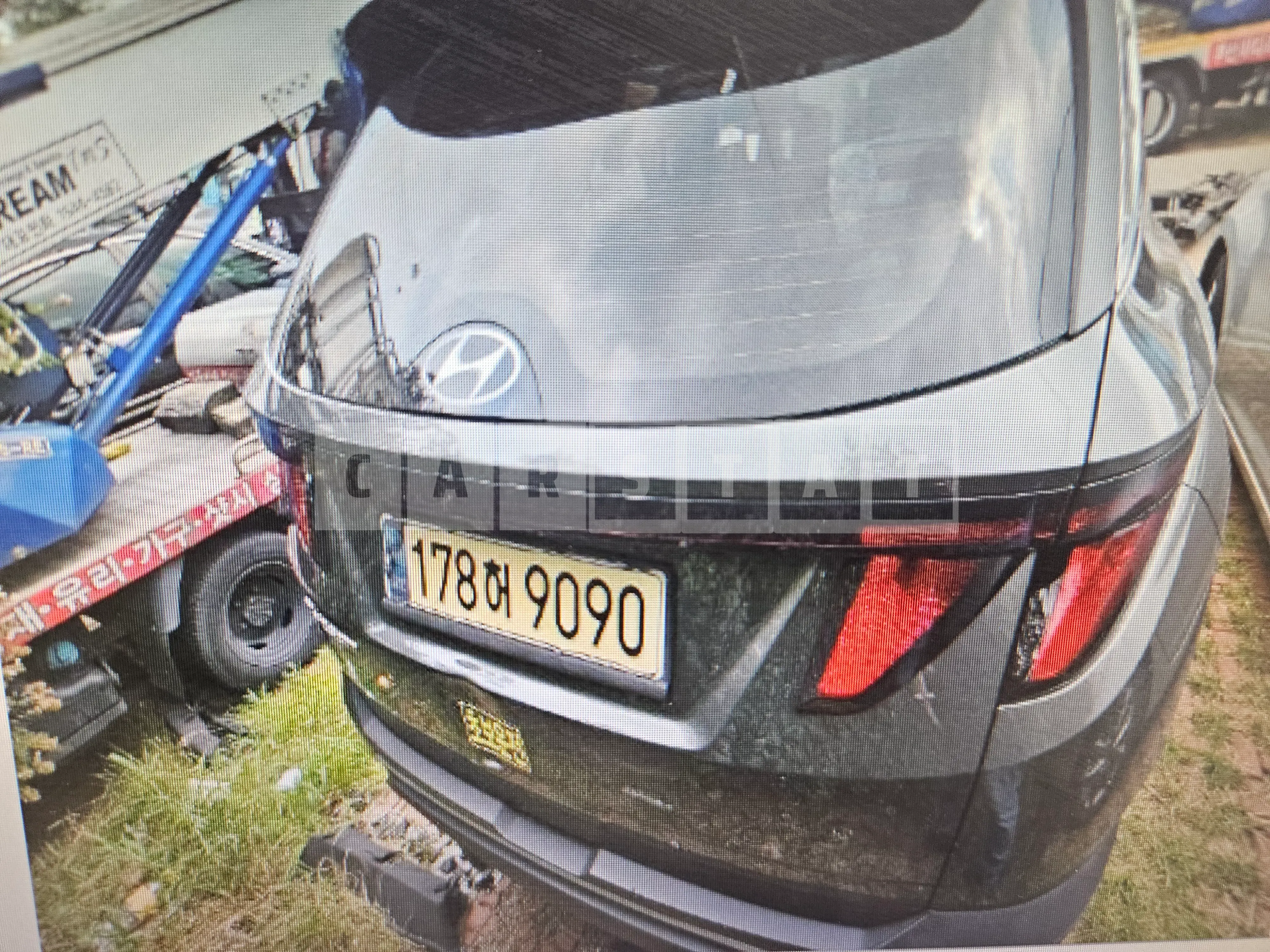 Photo 2 of 7: 2021 Hyundai Tucson — Korean insurance auction