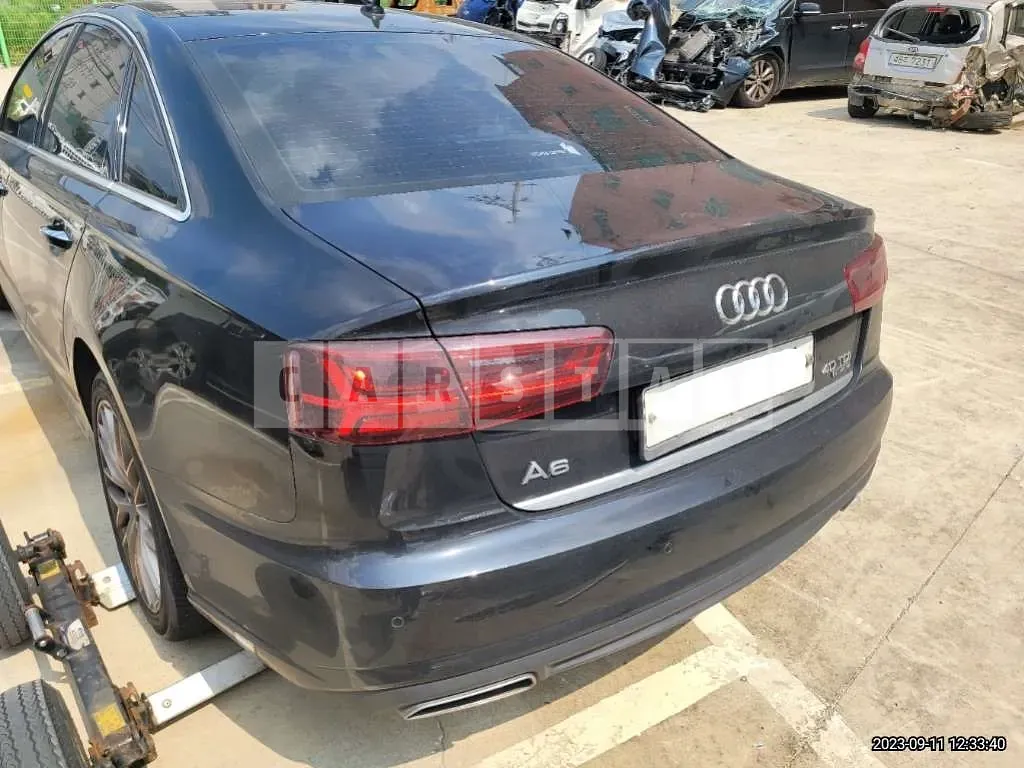 Photo 2 of 19: 2016 Audi A6 40 TDI Four, VIN WAUZZZ4G4GN022098 — Korean insurance auction