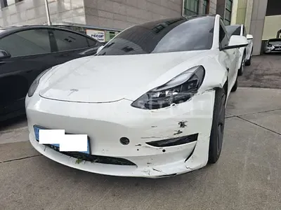Photo 1 of 18: 2021 Tesla Model 3 Long Range — Korean insurance auction