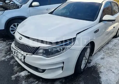 Photo 2 of 15: 2016 Kia K5, VIN KNAGX415GGA059855 — Korean insurance auction