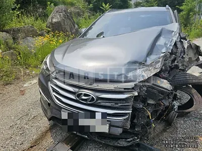 Photo 1 of 15: 2016 Hyundai Santa Fe DM 2.0 (4WD) — Korean insurance auction