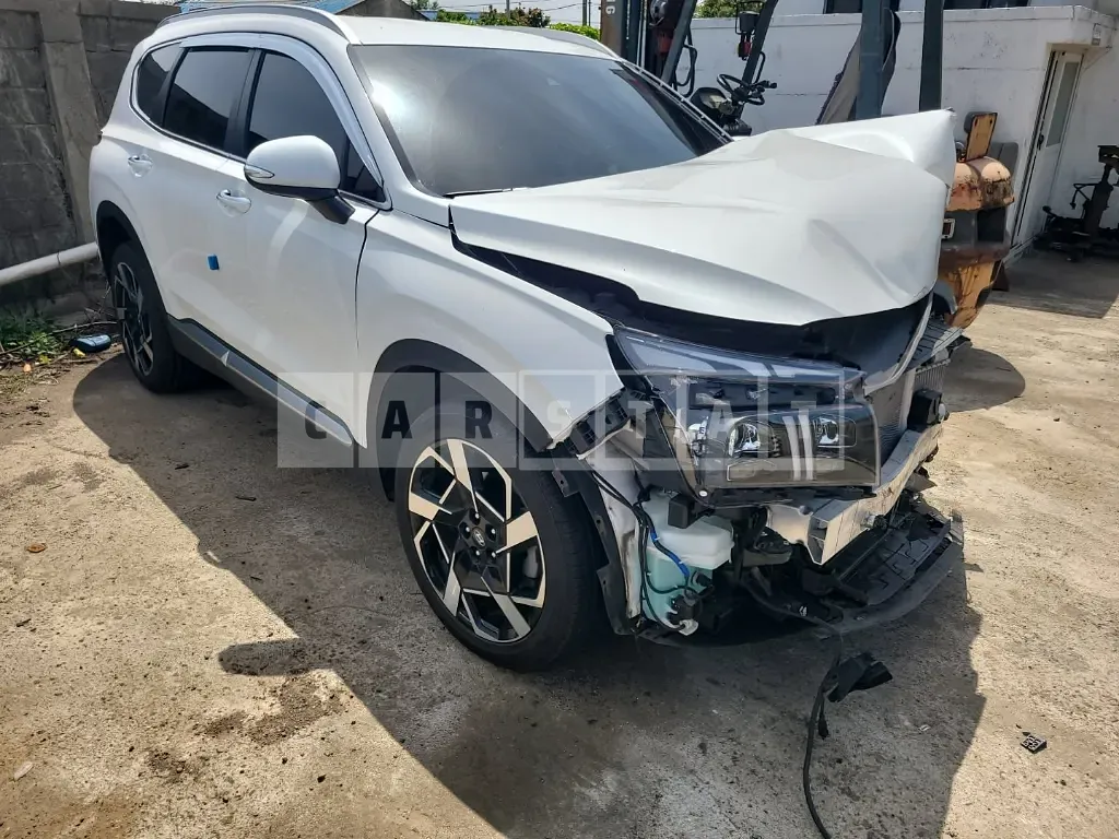 Photo 2 of 20: 2021 Hyundai Santa Fe 2.2, VIN KMHS381HGMU383927 — Korean insurance auction