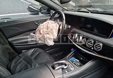 Photo 2 of 11: 2015 Mercedes-Benz S500, VIN WDDUX8CBXFA169427 — Korean insurance auction