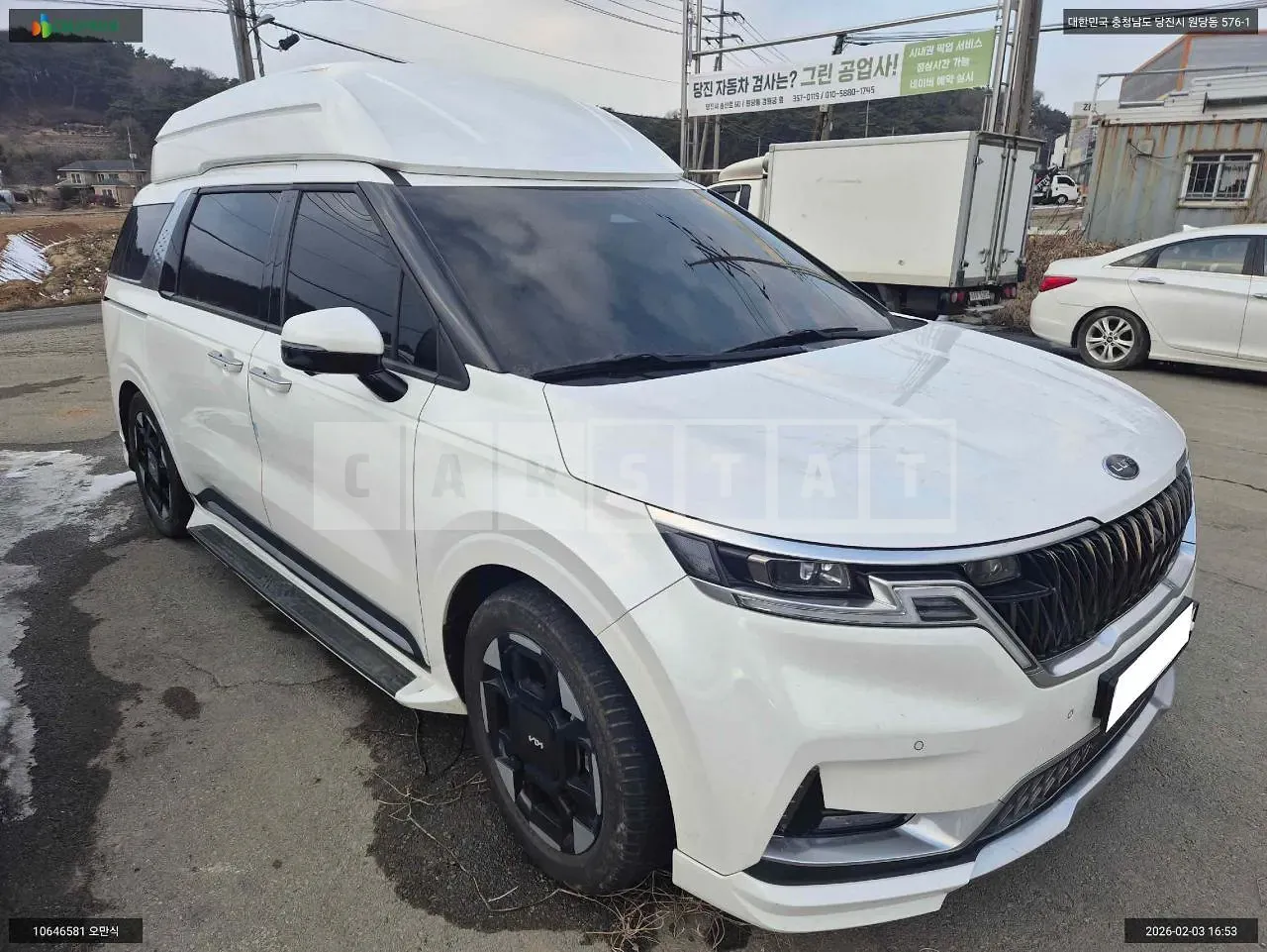 Photo 2 of 11: 2021 Kia Carnival Dhauto Carnival High Limousine, VIN KNANE813BMS112077 — Korean insurance auction