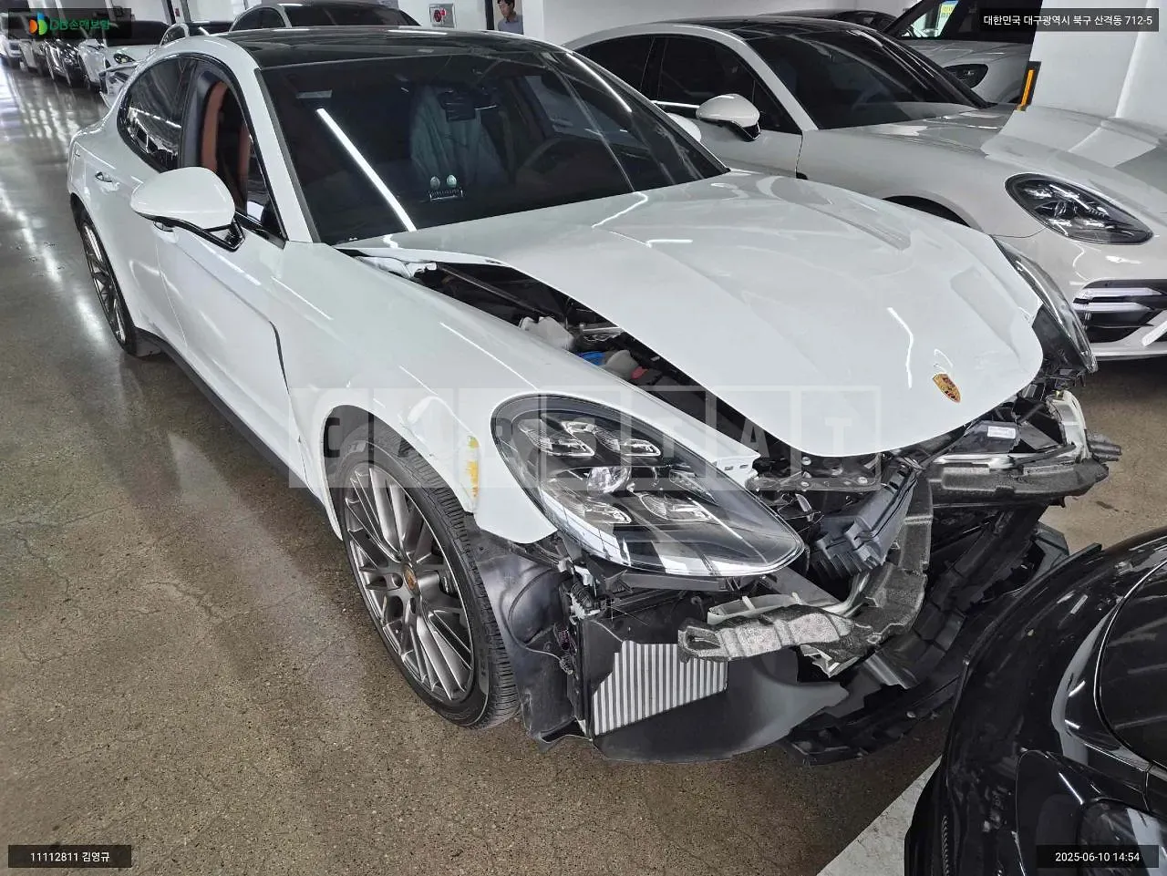 Photo 2 of 11: 2023 Porsche Panamera 4, VIN WP0AJ2978PL112874 — Korean insurance auction