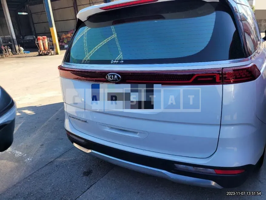 Photo 2 of 20: 2021 Kia Carnival 2.2, VIN KNANE81BBMS055149 — Korean insurance auction