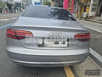 Photo 1 of 9: 2016 Audi A8L 50 TDI quattro — Korean insurance auction