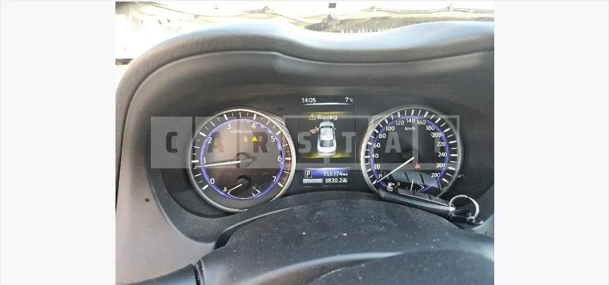 Photo 2 of 13: 2016 Infiniti Q50 2.2d — Korean insurance auction
