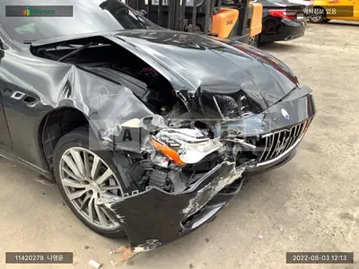 Photo 1 of 18: 2016 Maserati Quattroporte Diesel, VIN ZAM56TPA4G1174481 — Korean insurance auction