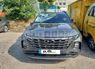 Photo 1 of 13: 2022 Hyundai Tucson, VIN KMHJE811BNU043812 — Korean insurance auction