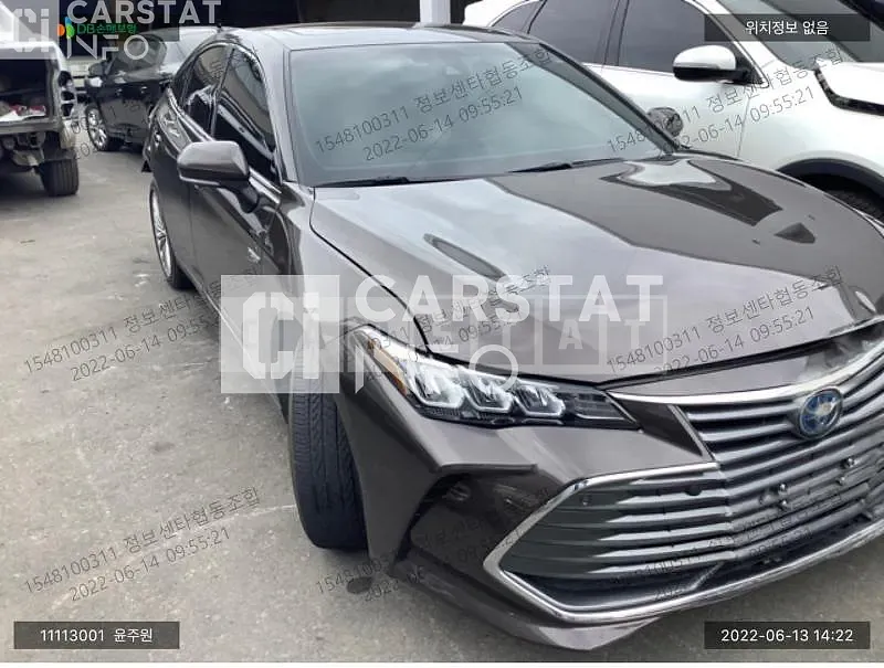 Photo 2 of 12: 2019 Toyota Avalon Hybrid, VIN 4T1B21FB1KU010965 — Korean insurance auction