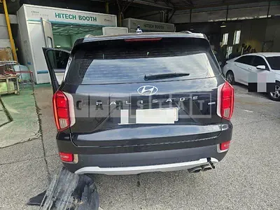 Photo 1 of 31: 2021 Hyundai Palisade, VIN KMHR381ADNU359832 — Korean insurance auction