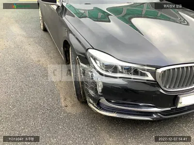 Photo 1 of 9: 2016 BMW 740Li xDrive, VIN WBA7E4109GGU98493 — Korean insurance auction