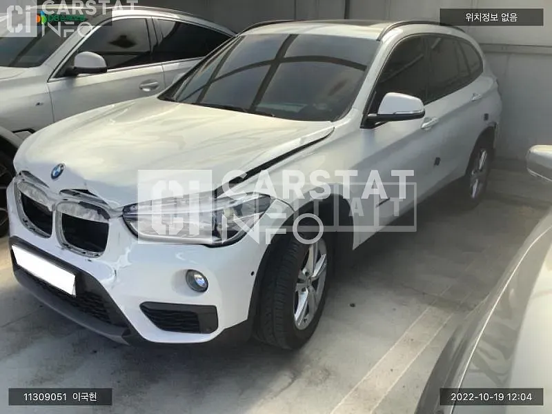 Photo 2 of 12: 2016 BMW X1 xDrive 18d, VIN WBAHT9106G5F15143 — Korean insurance auction